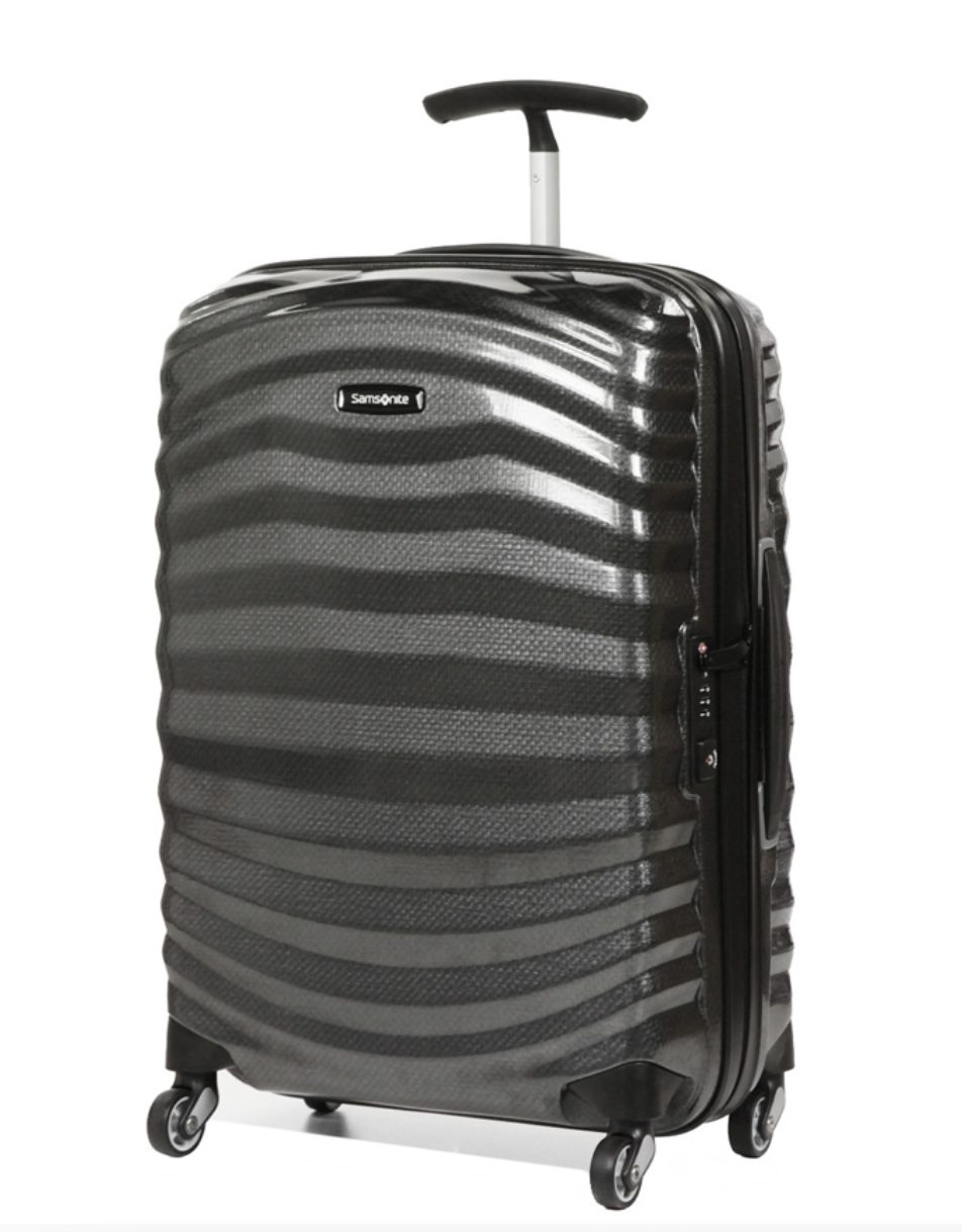 SAMSONITE LITE SHOCK 55CM NOIR 4R