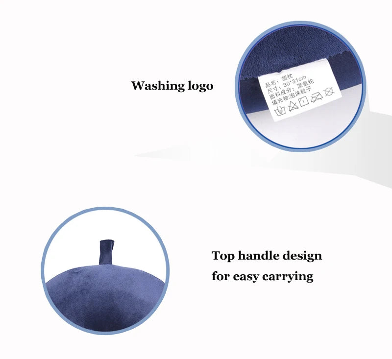 Oreiller de Voyage en Forme de U – Confort et Soutien pour Tous Vos Déplacements