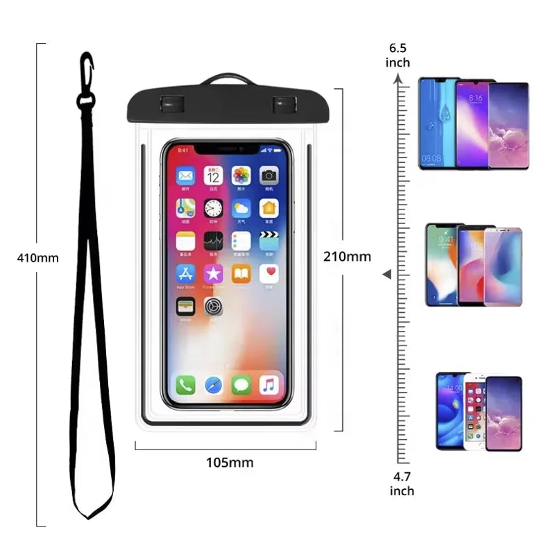 Étui Waterproof 100% Étanche – Votre Téléphone Protégé Partout