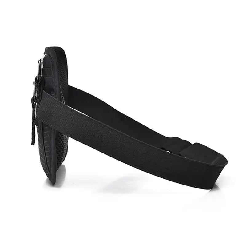 Sac de taille de voyage noir – Ceinture d’argent, pochette invisible porte-passeport, protection des cartes, de l’argent et des documents