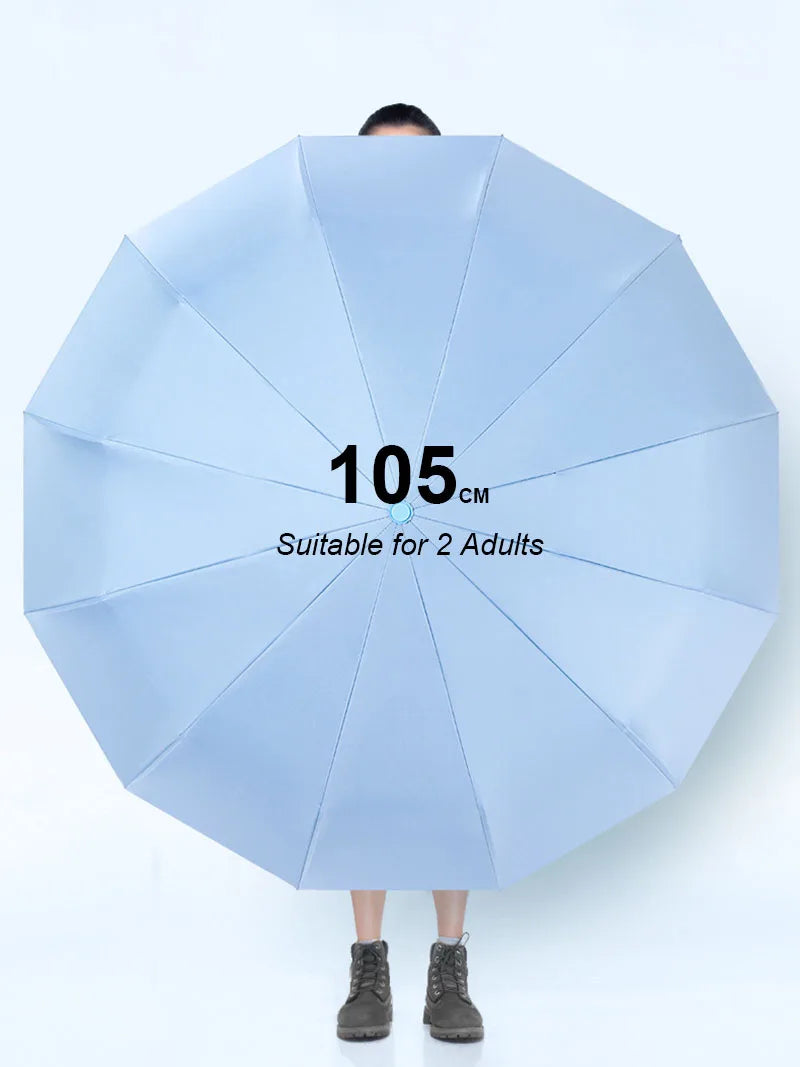 Parapluie automatique de couleur noir, Protection UV