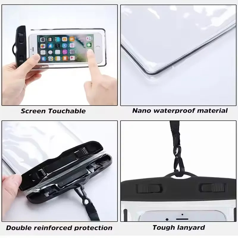 Étui Waterproof 100% Étanche – Votre Téléphone Protégé Partout