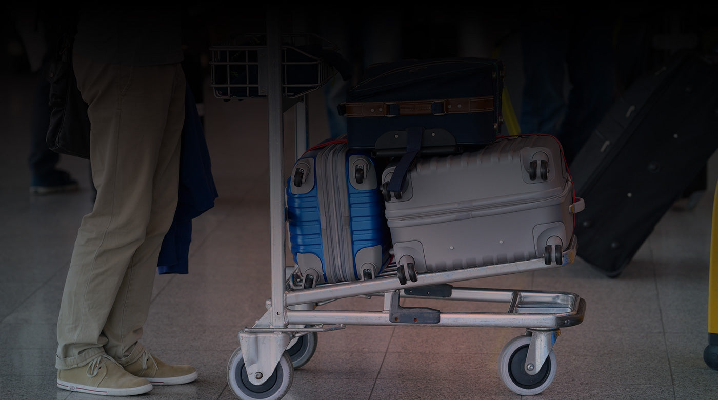 cadis avec des bagages