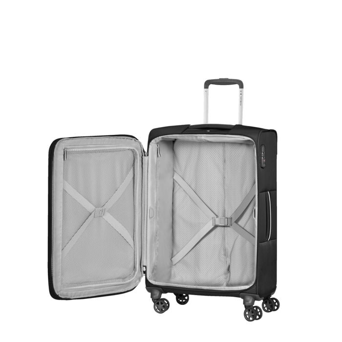 SAMSONITE SOUPLE EXTENSIBLE POPSODA 66 CM NOIR - 4R