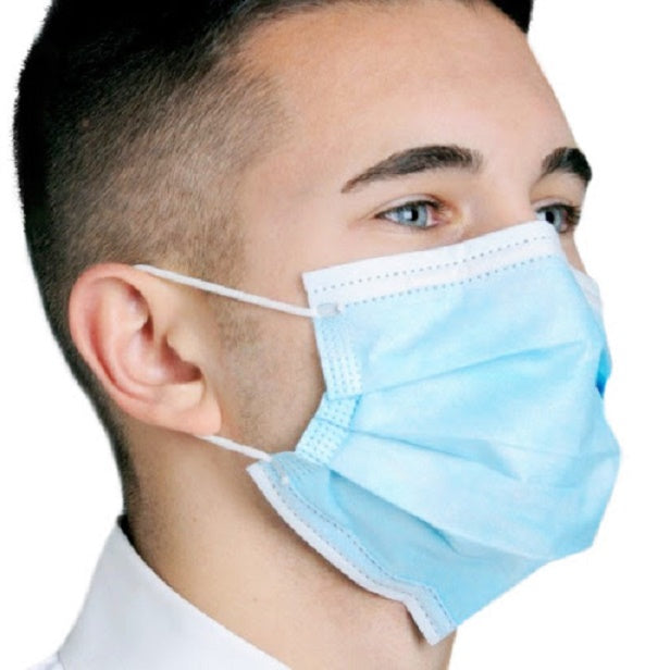 DISPOSABLE 3-PLY MASKS - Non-medical - (Pack of 50)