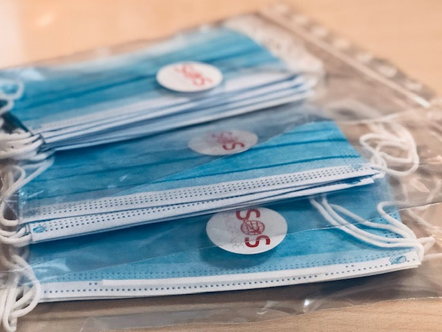 DISPOSABLE 3-PLY MASKS - Non-medical - (Pack of 50)