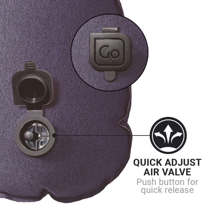 The Fusion Travel Pillow (bleu)-[033]