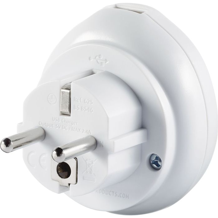 UK-EU Adaptor + USB-[027]