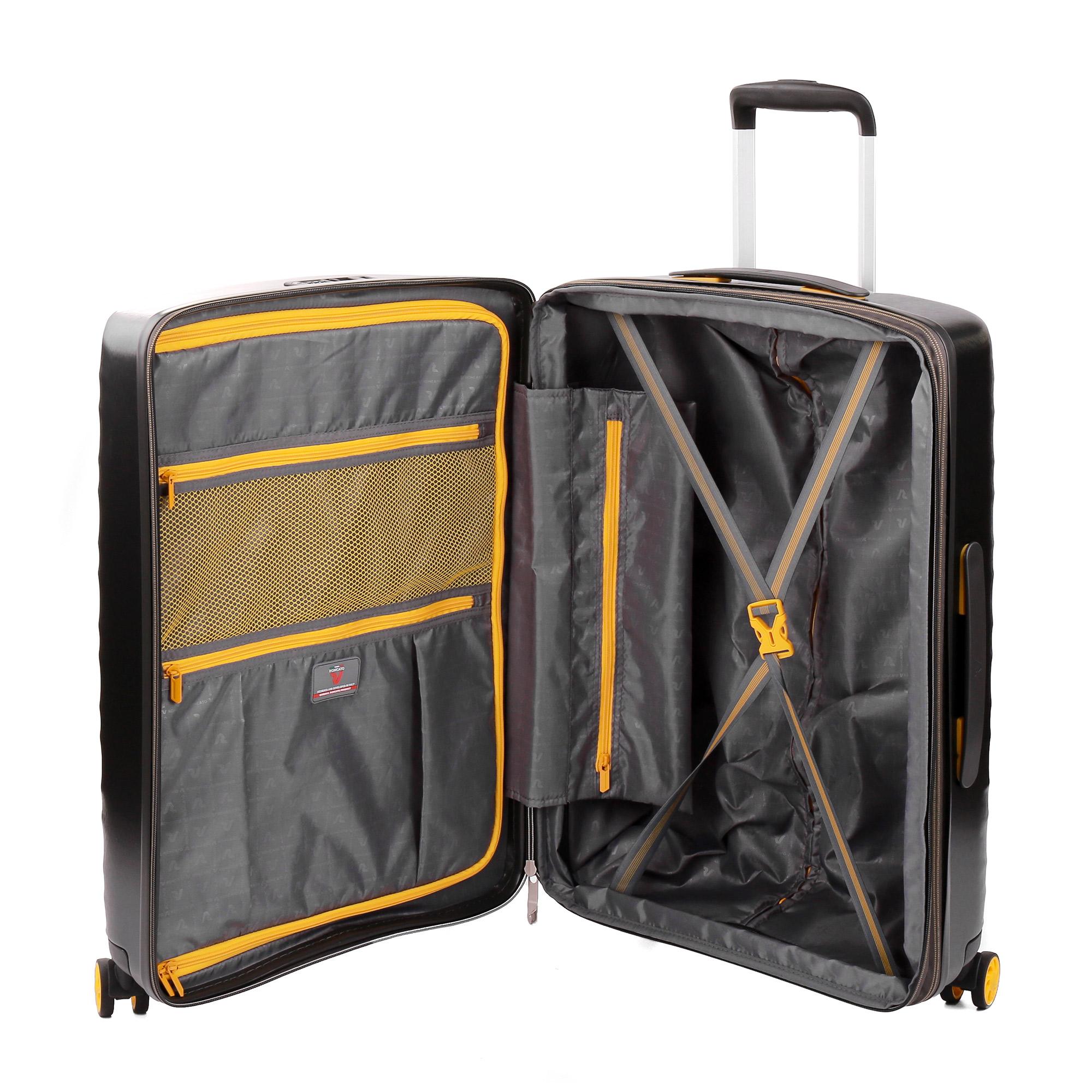 RONCATO STELLAR TROLLEY GRANDE TAILLE 76 CM NOIR - 4R