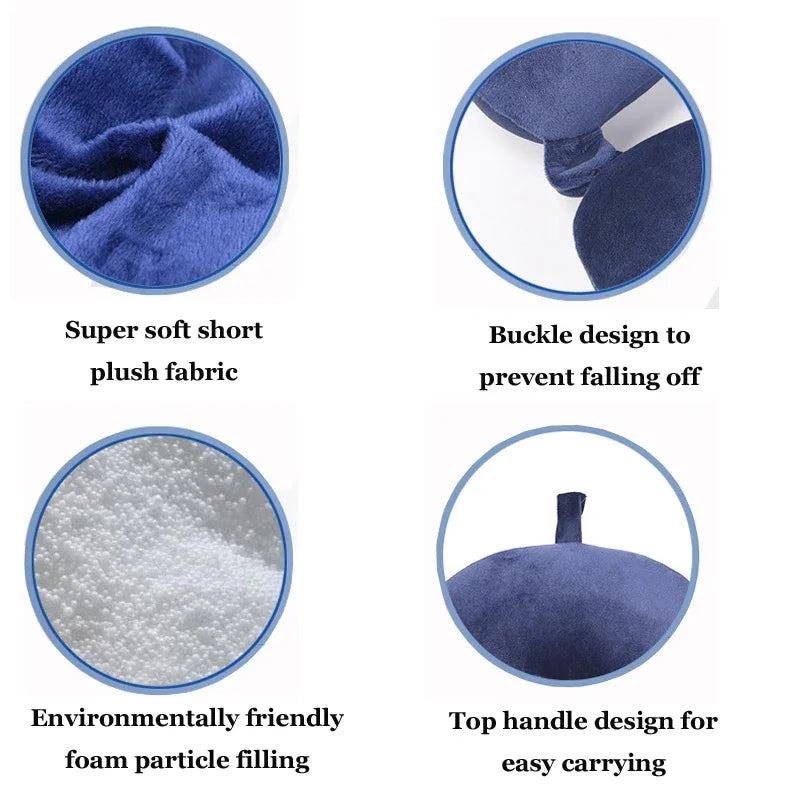 Oreiller de Voyage en Forme de U – Confort et Soutien pour Tous Vos Déplacements