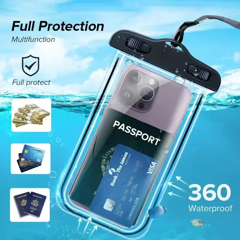 Étui Waterproof 100% Étanche – Votre Téléphone Protégé Partout
