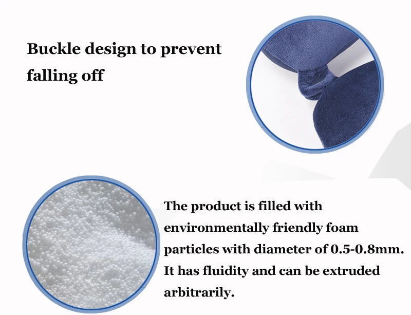 Oreiller de Voyage en Forme de U – Confort et Soutien pour Tous Vos Déplacements