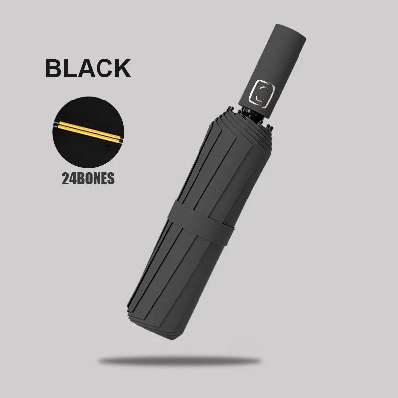 Parapluie automatique de couleur noir, Protection UV