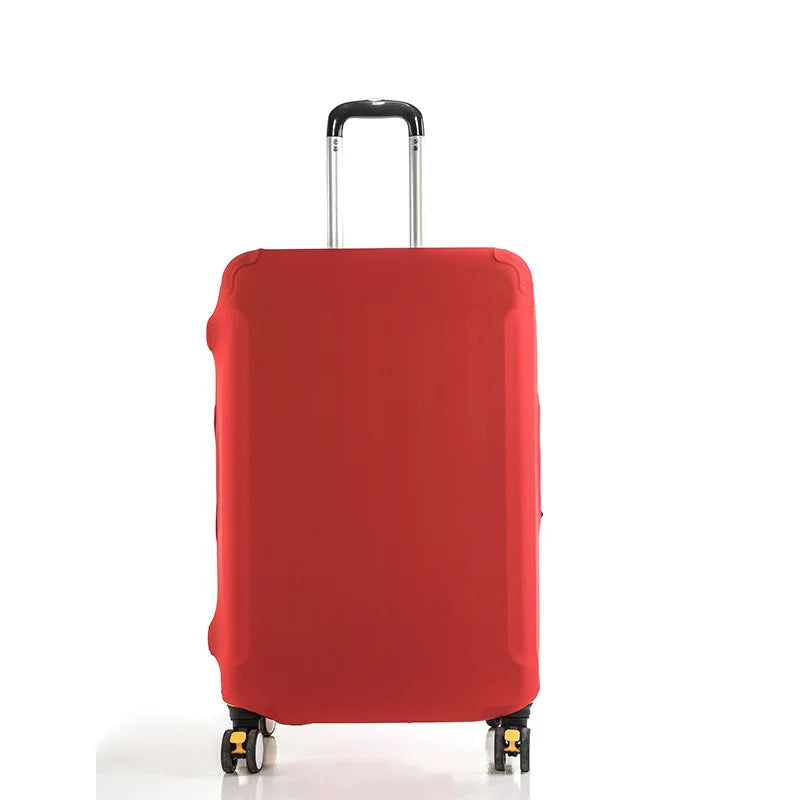 Housse de protection pour bagages en tissu extensible-ROUGE-TAILLE XL