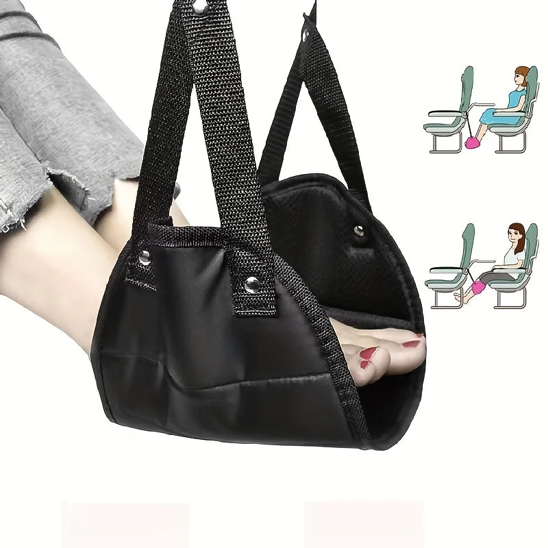 Repose-pieds d'avion avec sangle réglable