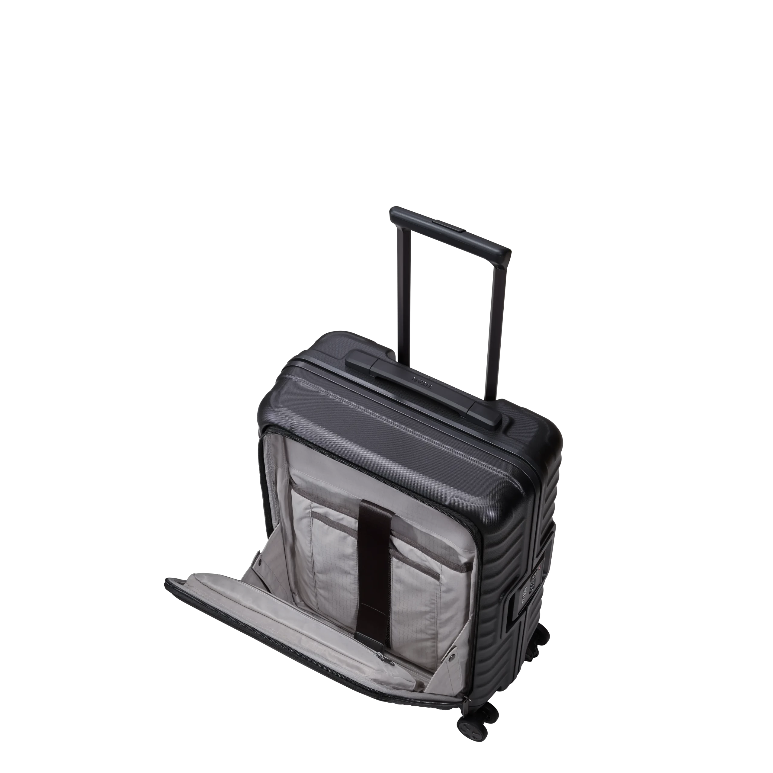 TITAN LITRON FRAME TROLLEY 55CM NOIR  WITH FRONT POCKET 4R