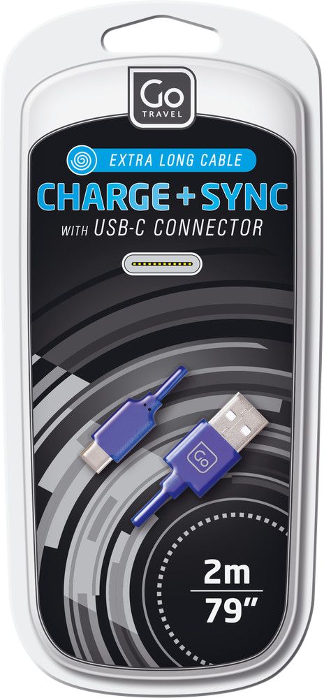 GO TRAVEL CHARGE + SYNC WITH USB TYPE C