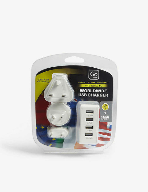 GO TRAVEL WORLDWIDE USB CHARGER