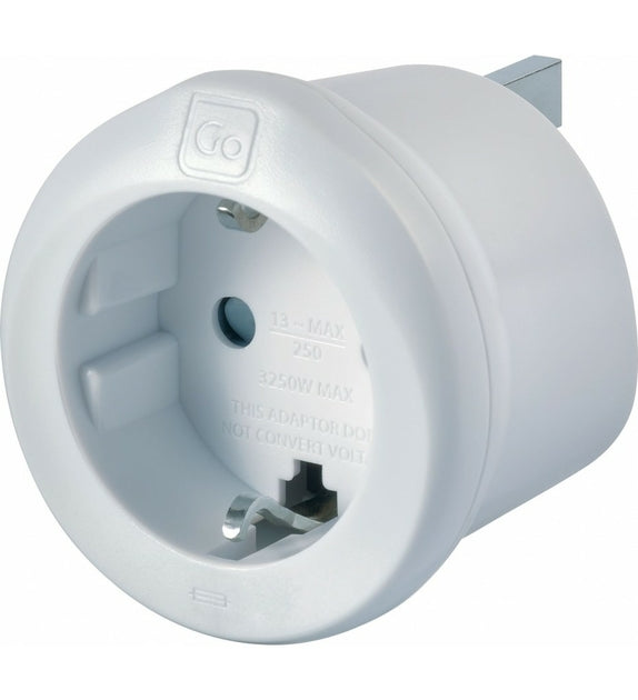 Adattatore Presa Viaggio UE/UK - 4 Porte USB Incluse - Leroy - Foto 14