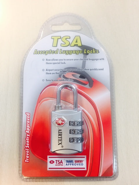 AIRTEX TSA CODE PADLOCK (3 digits)