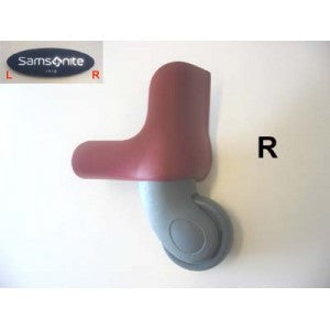 UNE PAIRE DE ROULETTES ARRIERES SAMSONITE AERIS SPINNER GRISES (valise 4 roues toutes tailles) [089]