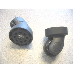A PAIR OF SAMSONITE AERIS SPINNER FRONT CASTERS (4-wheel suitcase, all sizes)
