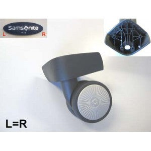 PAIR OF SAMSONITE CUBELITE SPINNER CASTERS (EXCEPT CABIN SIZE 55CM)