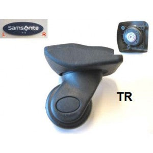 PAIR OF SAMSONITE FRONT SPINNER CASTERS V46, V74 (EXCEPT CABIN SIZE V46...009)