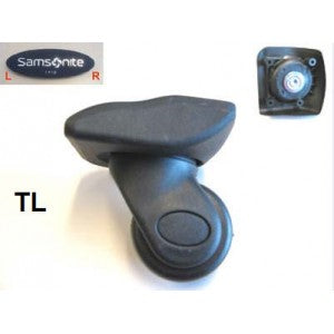 PAIR OF SAMSONITE FRONT SPINNER CASTERS V46, V74 (EXCEPT CABIN SIZE V46...009)